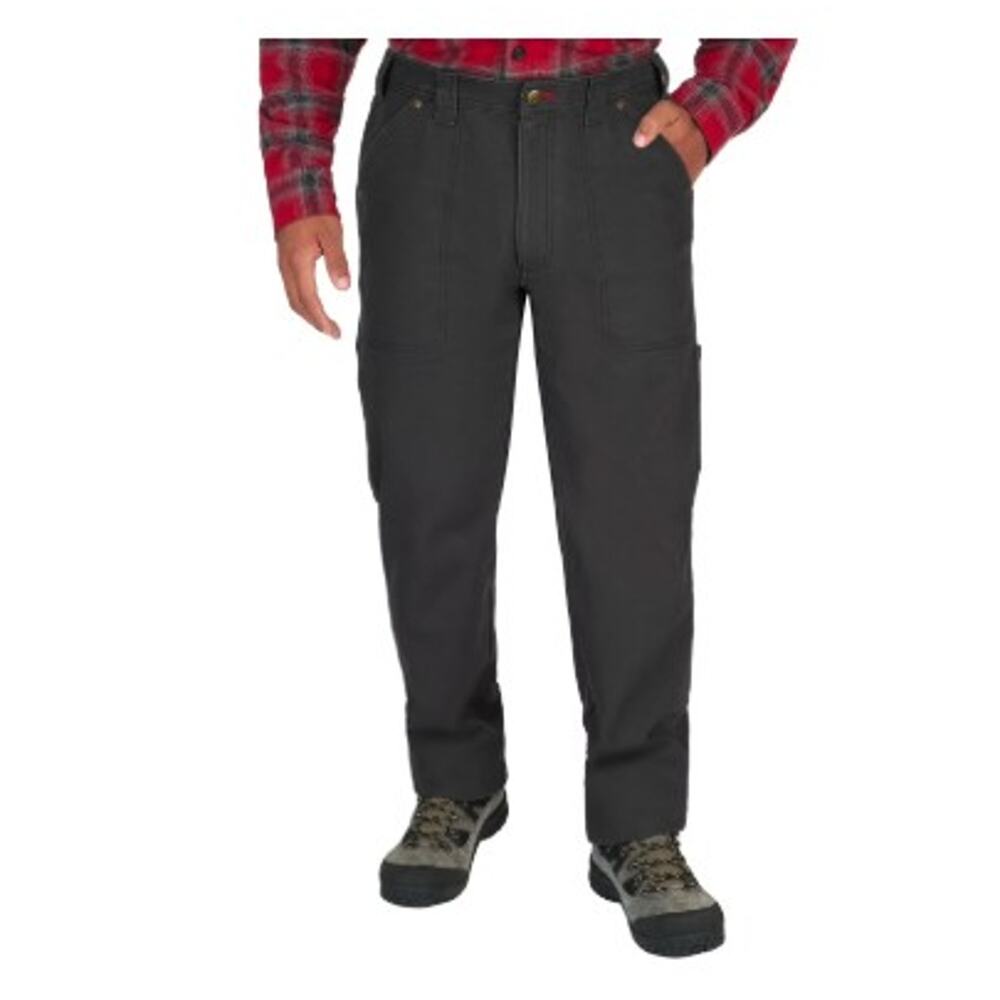 Coleman Men's Fleece Lined Pant Phantom (black/gray) Size 36x32